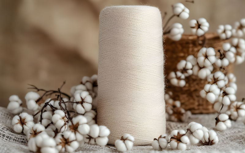 Premium quality cotton for textile industry